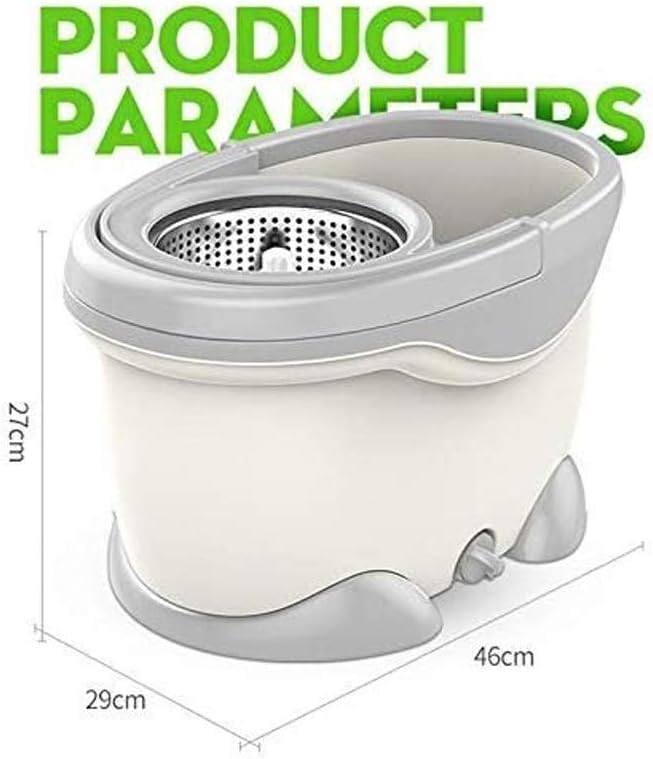 Rotating Spin Mop & Bucket System 🧹✨