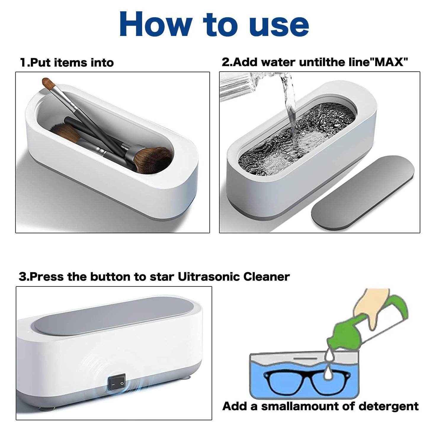 Portable Ultrasonic Cleaner ✨